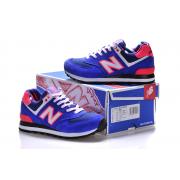 Chaussure New Balance Running 574 Bleu Femme Pas Cher